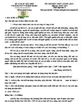 Đề khảo sát chất lượng lần 2 môn Ngữ văn Lớp 12 - Năm học 2018-2019 - Trường THPT Thuận Thành 1 (Có đáp án)